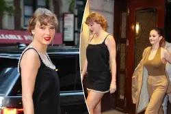 Taylor Swift steps out with Selena Gomez amid masters purchase, with nod to Travis Kelce