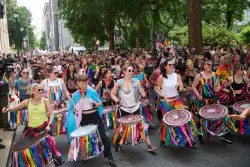 Pride March and Festival mark milestone with joy, remembrance (photos)